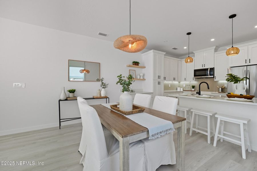 Furnished interior view inside a new home in , Jacksonville Beach (Image 6).