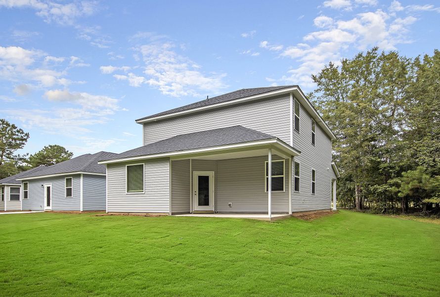Buffett Rear Porch Buffett Rear Porch