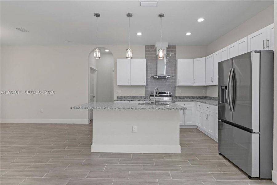 Furnished interior view inside a new home in , Lehigh Acres (Image 3).