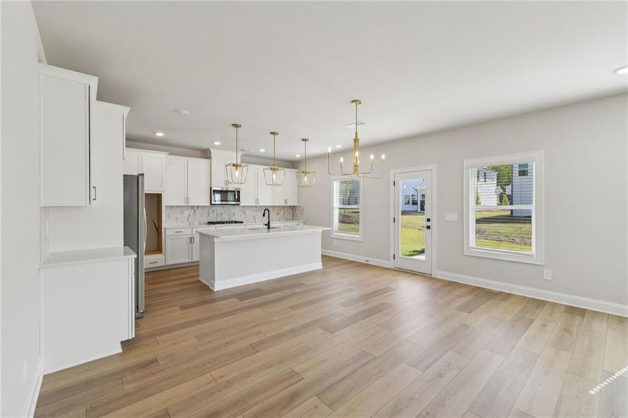 Spacious, unfurnished interior of a new home in Vines at Mill Creek - Estate Series, Braselton (Image 45).