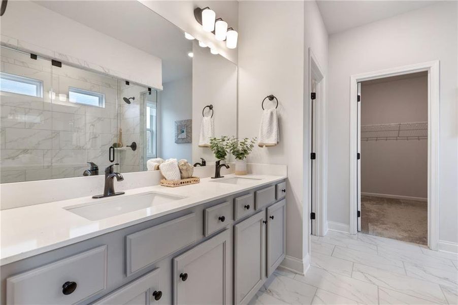 Furnished interior view inside a new home in , Auburn (Image 9).