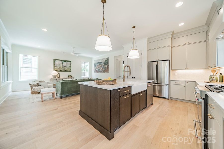 Furnished interior view inside a new home in , Charlotte (Image 17).