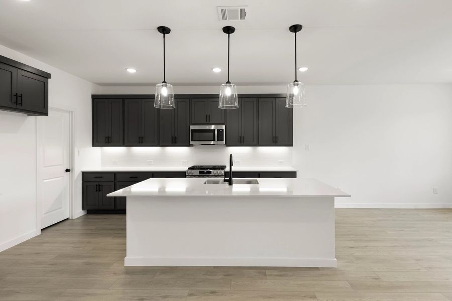 Kitchen Representative Photo featuring the Minimalist Collection Kitchen Representative Photo featuring the Minimalist Collection