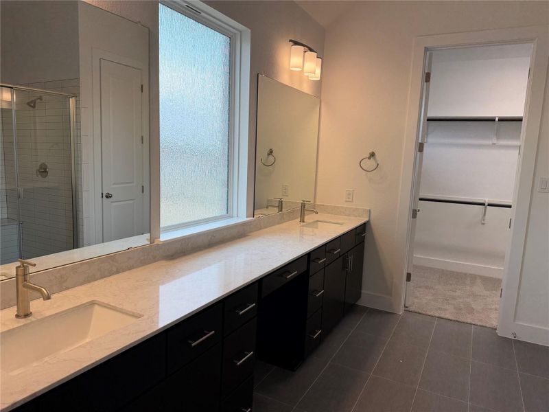 Primary Bath retreat with dual vanities