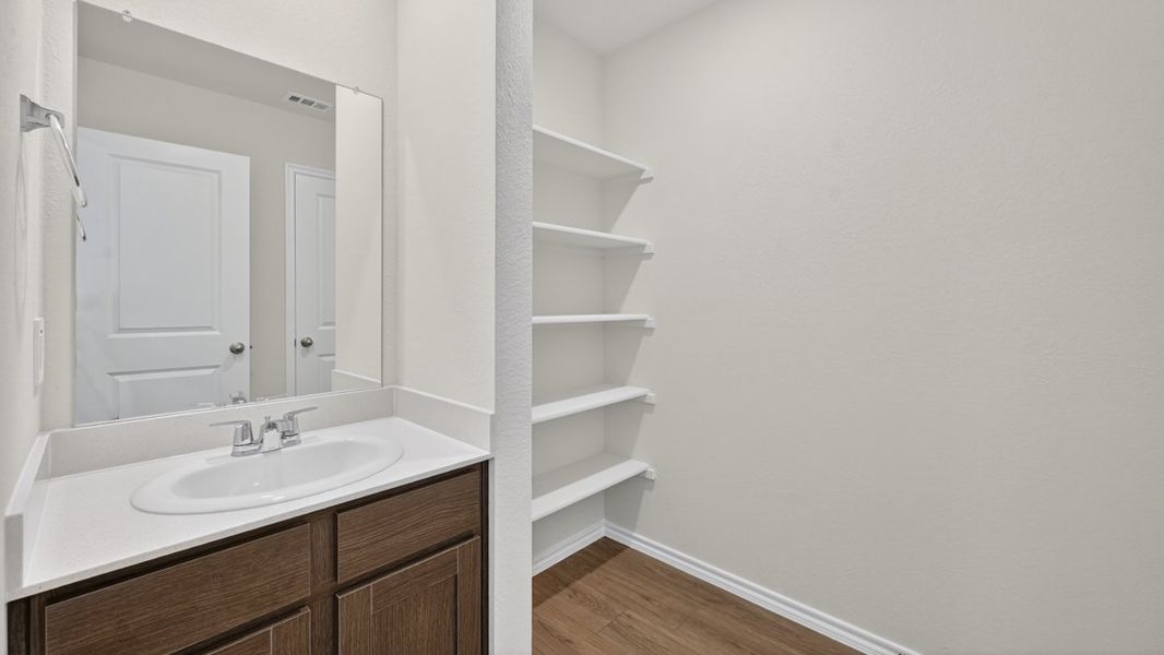 Representative furnished interior of a home built from the Egret by D.R. Horton in Windrose, Pilot Point (Image 8). Representative furnished interior of a home built from the Egret by D.R. Horton in Windrose, Pilot Point (Image 8).