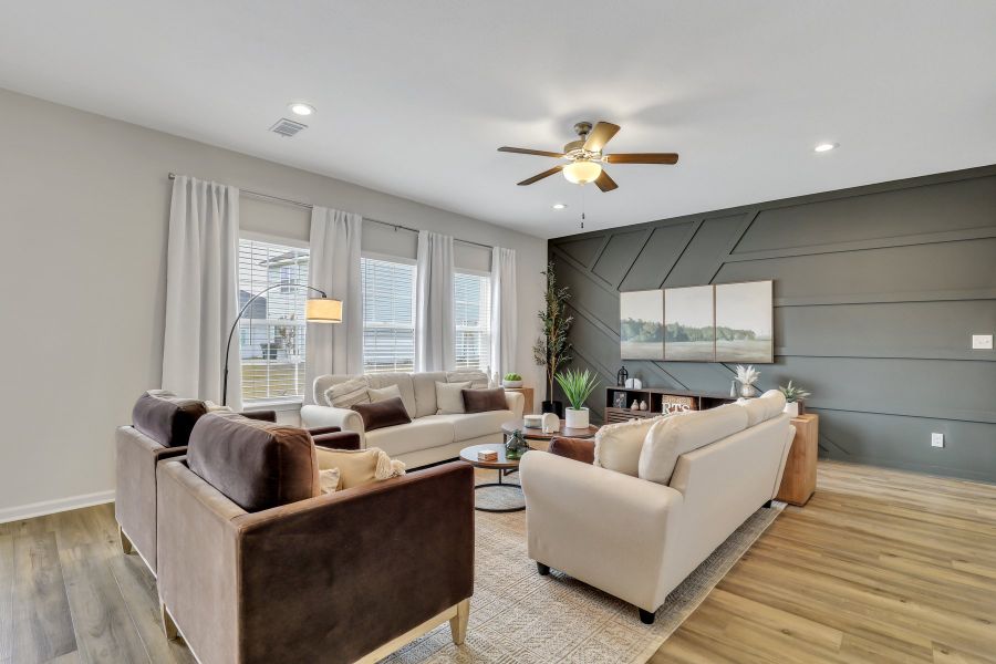 Representative furnished interior of a home built from the The Denmark by RTS Homes in Tibet Road at Sassafras, Allenhurst (Image 18).