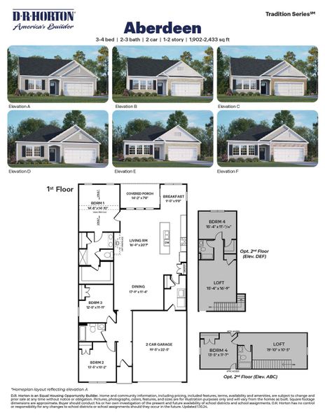 2D floor plan layout of this home in East Ridge, Ayden, NC (Image 5).
