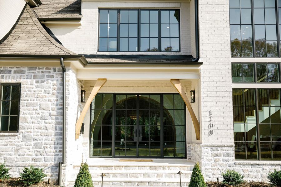 Exterior details and patio area of a home in , Charlotte (Image 17).