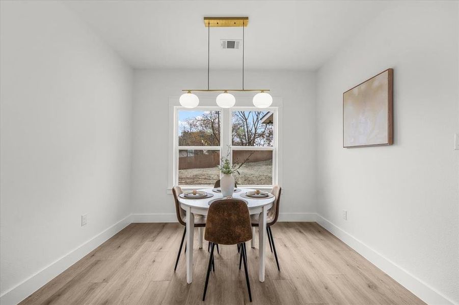 Furnished interior view inside a new home in , Fort Worth (Image 18).