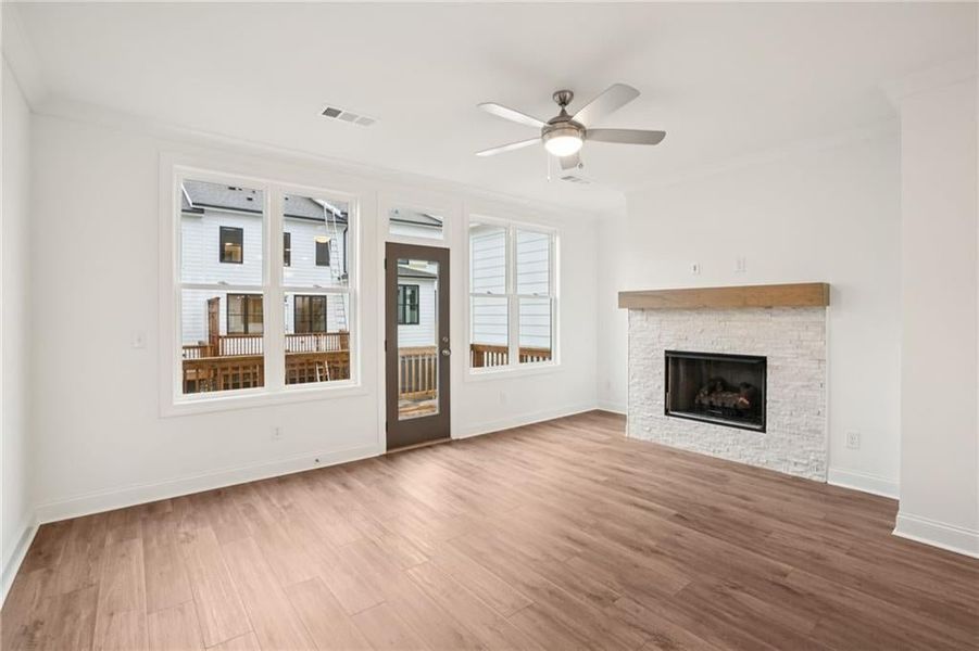 Pictures of not of actual home but same floorplan with similar options in same community* Townhome is complete