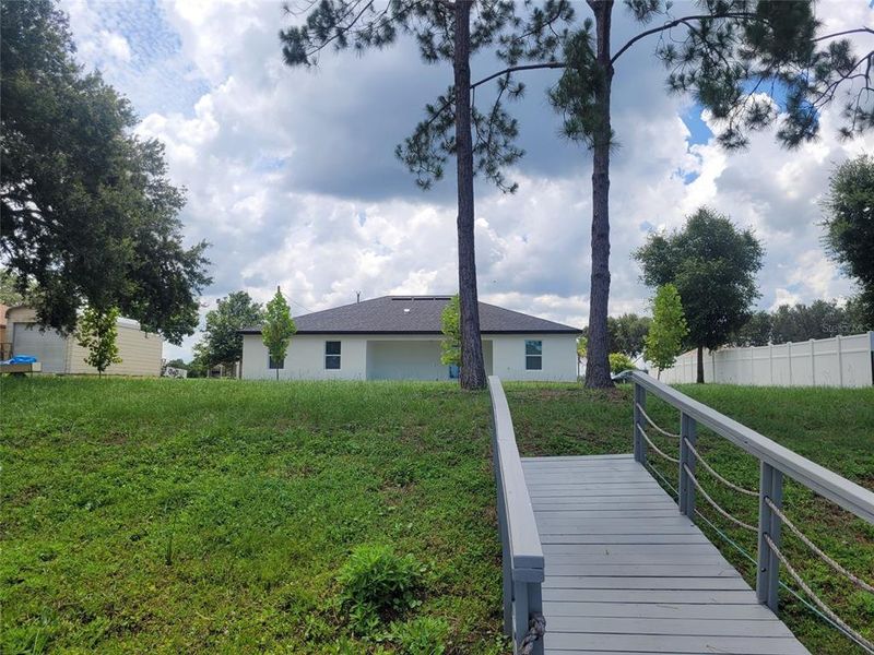 Exterior details and patio area of a home in , Spring Hill (Image 28).