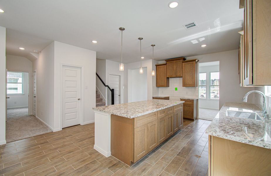 Furnished interior view inside a new home in Harmony Cove, Humble (Image 8).