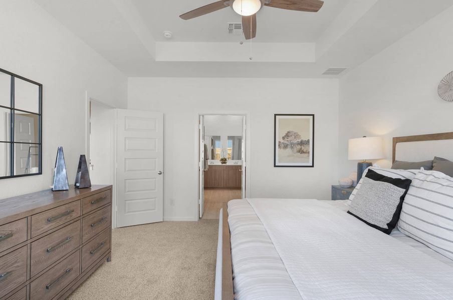 Furnished interior view inside a new home in Nolina, Georgetown (Image 25). Furnished interior view inside a new home in Nolina, Georgetown (Image 25).