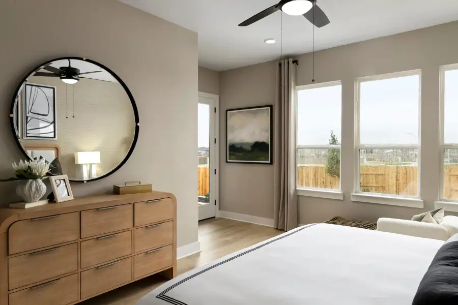 Furnished interior view inside a new home in Edgewood, Leander (Image 30).