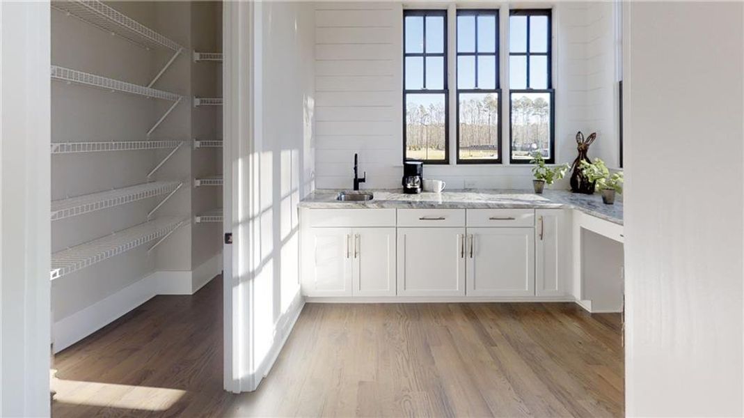 Furnished interior view inside a new home in , Marietta (Image 10).