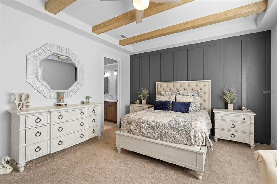 Furnished interior view inside a new home in The Reserve at Victoria, Deland (Image 14). Furnished interior view inside a new home in The Reserve at Victoria, Deland (Image 14).