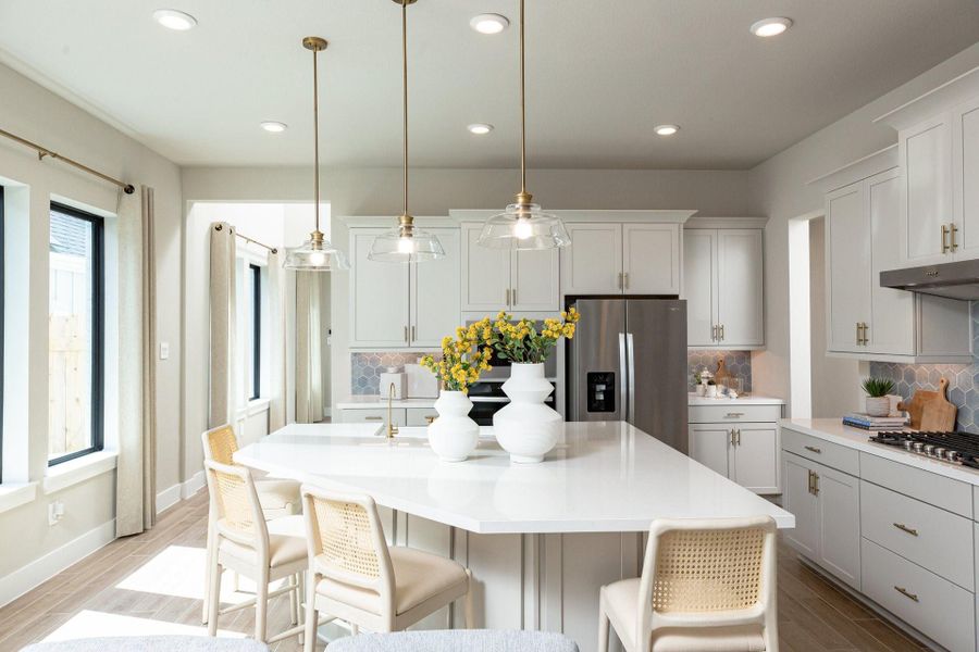 Furnished interior view inside a new home in Arabella on the Prairie, Richmond (Image 8).