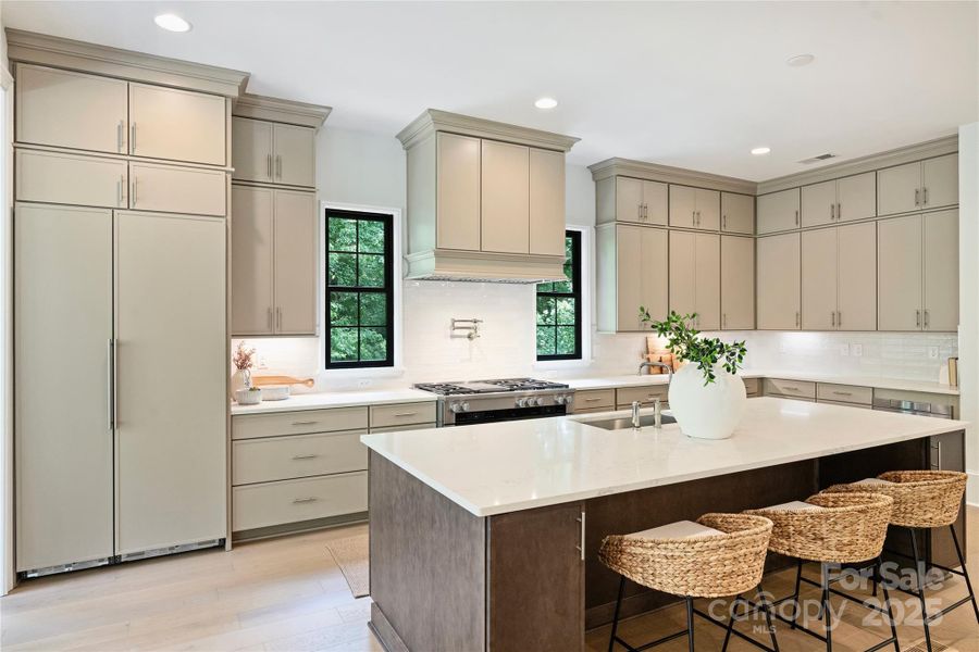 Furnished interior view inside a new home in , Charlotte (Image 10).