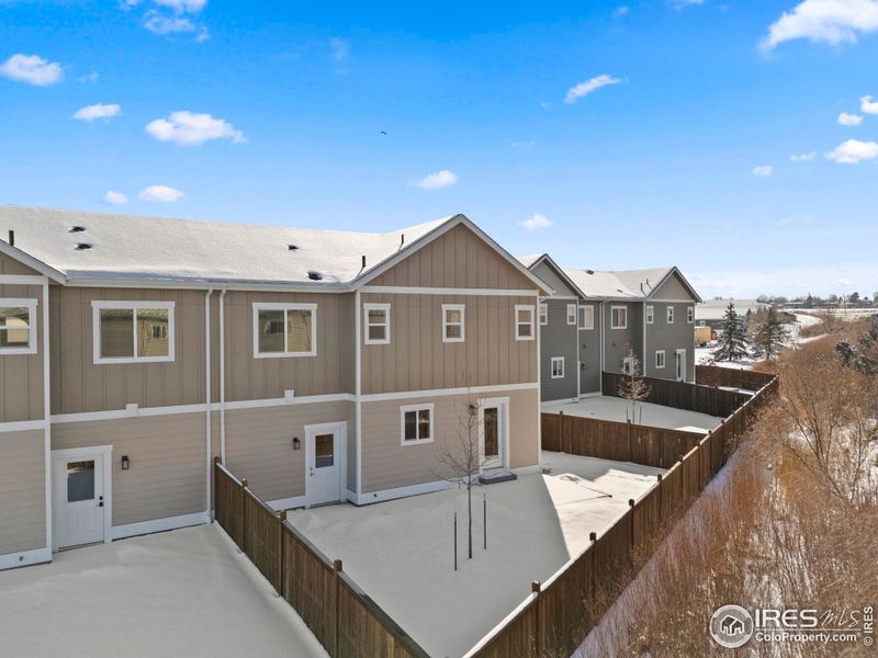 Spacious, Fully Fenced Backyard