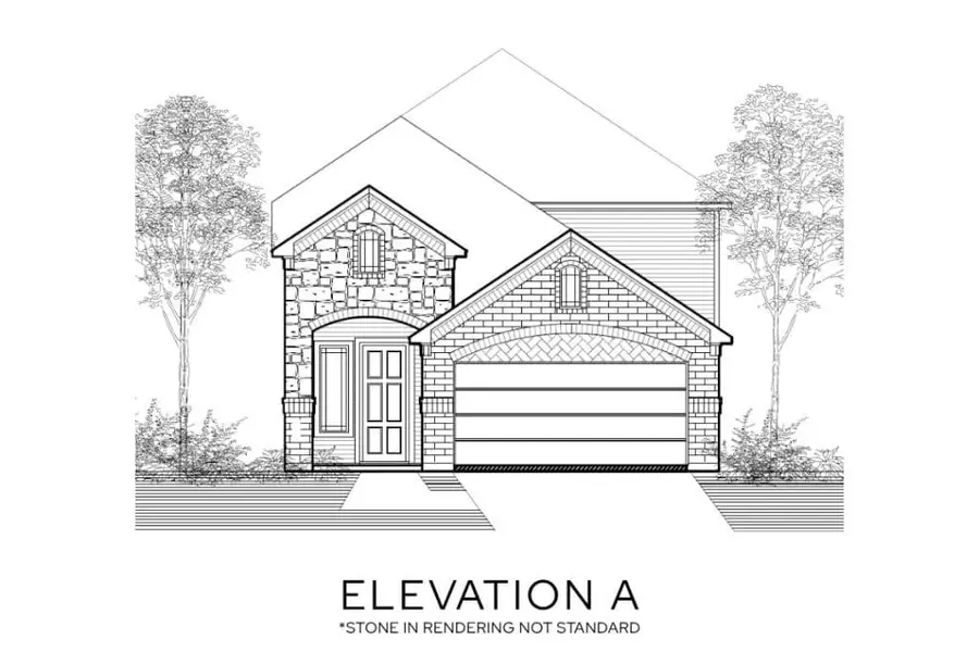 Representative rendering of the exterior for the The Redwood by Lillian Custom Homes (Image 3). Representative rendering of the exterior for the The Redwood by Lillian Custom Homes (Image 3).