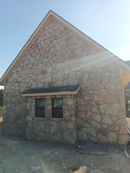 In-progress construction of a new home in , Graford, TX (Image 6).