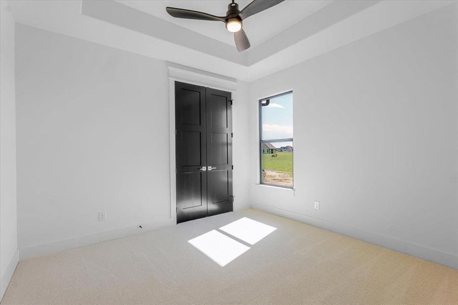Spacious, unfurnished interior of a new home in , Godley (Image 32).