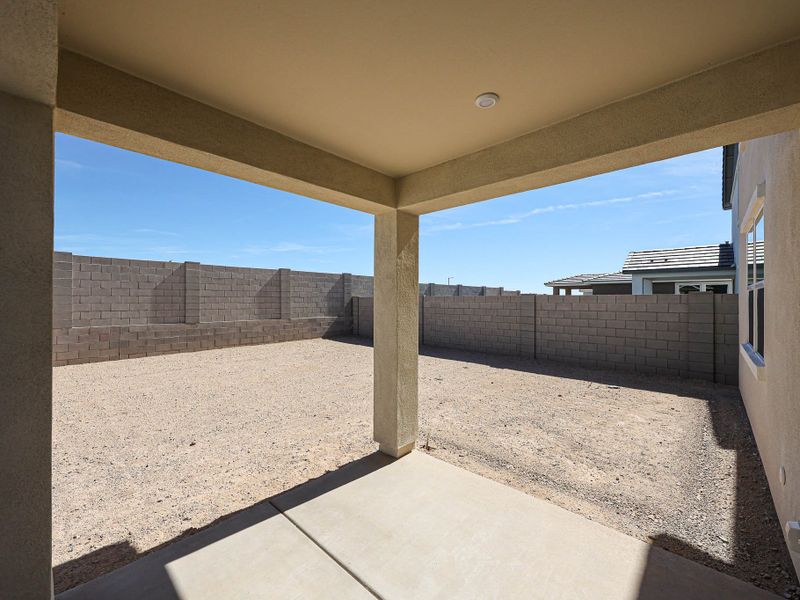 A building with a stone wall.