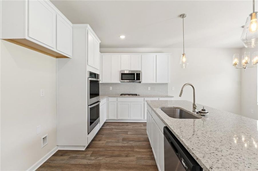Furnished interior view inside a new home in Conner Springs, Social Circle (Image 8).