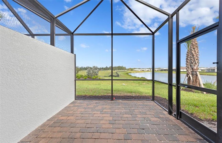 Exterior details and patio area of a home in BeachWalk by Manasota Key, Englewood (Image 22).