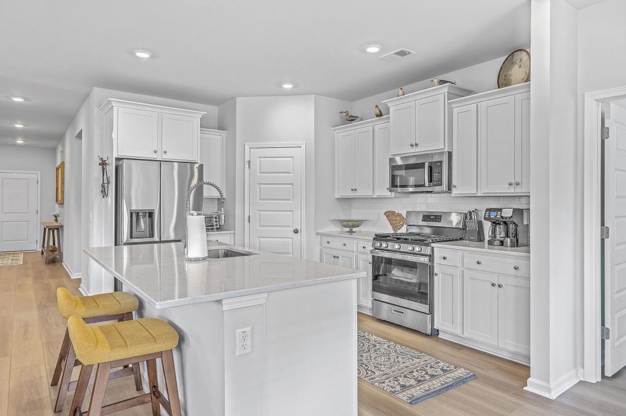 Furnished interior view inside a new home in , Summerville (Image 12).