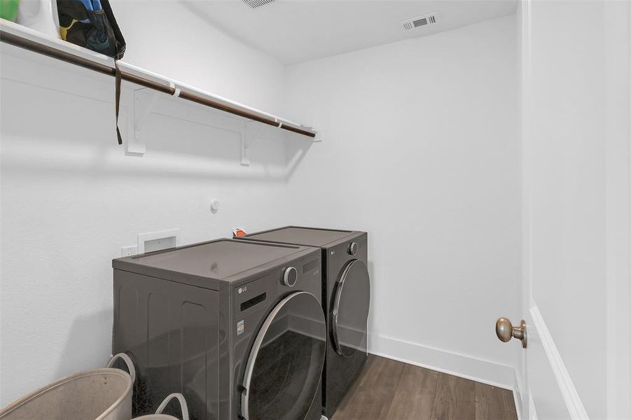 Furnished interior view inside a new home in Garden Collection at Union Park, Little Elm (Image 19).