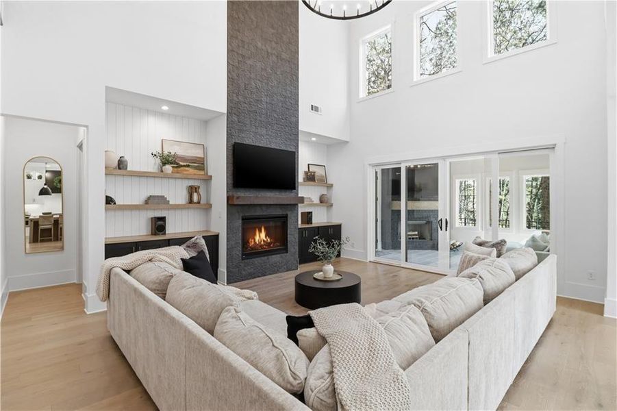 Furnished interior view inside a new home in , Woodstock (Image 7).