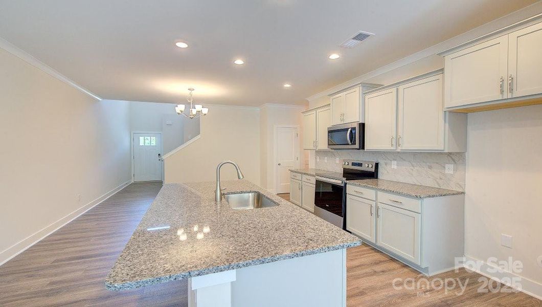 Photos are representative - model home