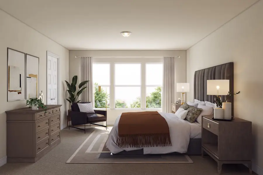 Furnished interior view inside a new home in Mason Woods, Cypress (Image 5). Furnished interior view inside a new home in Mason Woods, Cypress (Image 5).