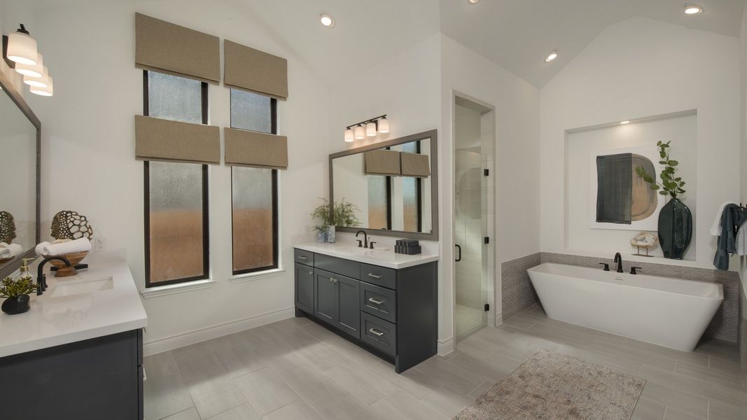 Furnished interior view inside a new home in Juniper Springs, Lockhart (Image 27). Furnished interior view inside a new home in Juniper Springs, Lockhart (Image 27).