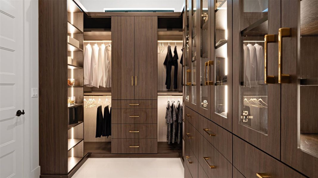 Furnished interior view inside a new home in L'Ambiance at Avenir, Palm Beach Gardens (Image 15).