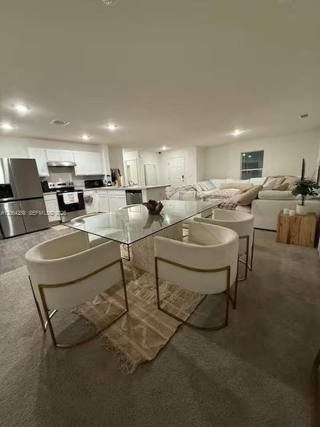 Furnished interior view inside a new home in , Port St. Lucie (Image 5).