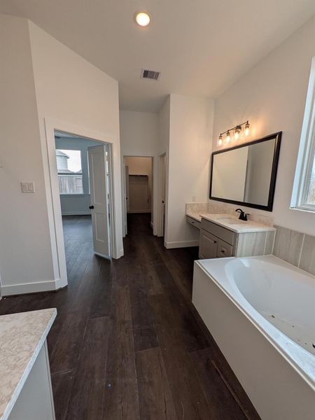 Furnished interior view inside a new home in Artavia, Conroe (Image 9).