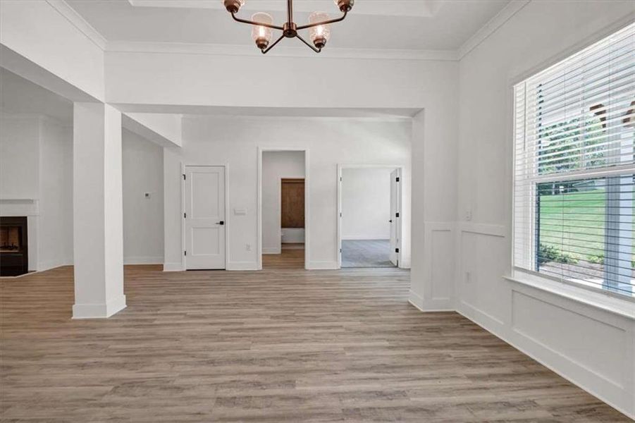 Spacious, unfurnished interior of a new home in Tuscany Hills, Douglasville (Image 20).