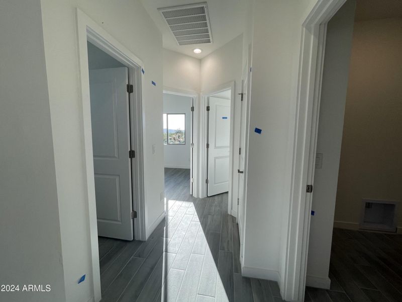 hallway to bedrooms