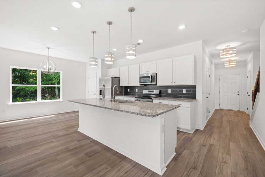 Furnished interior view inside a new home in Jackson Hills, Clarksville (Image 9).