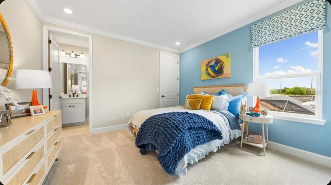Furnished interior view inside a new home in Coasterra Community Group Page, Palmetto (Image 7).