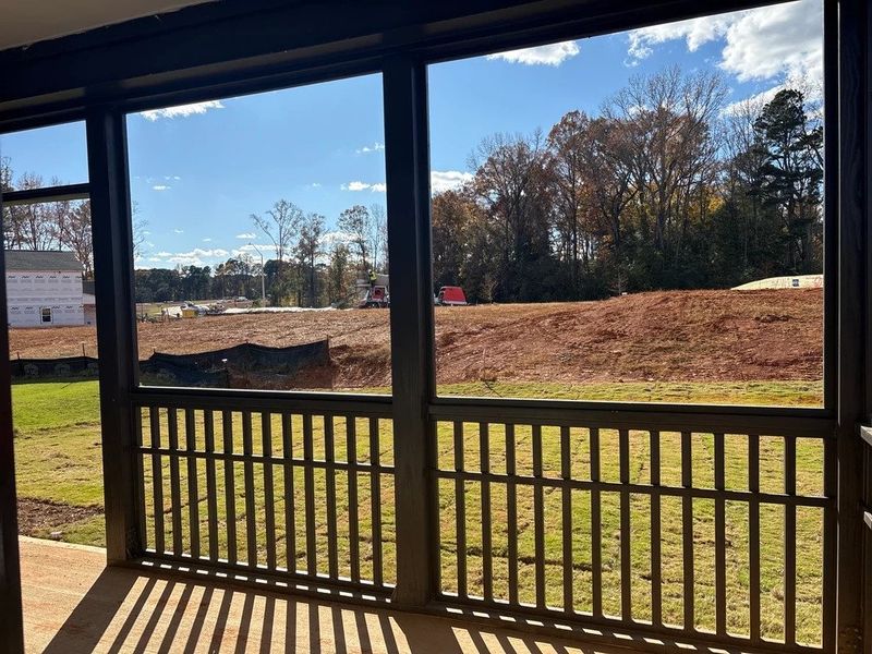 Screened-In Porch featuring the AW Collection® Serene - Breathe deep and unwind in soft light.