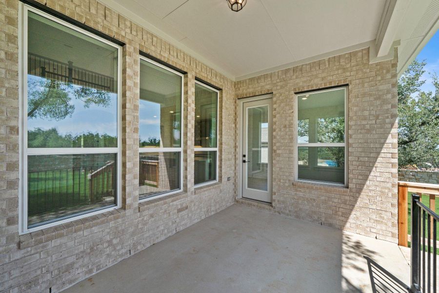 Rear Covered Patio Rear Covered Patio