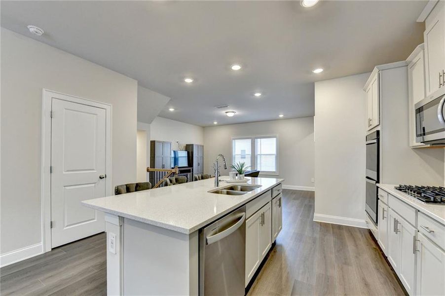 Furnished interior view inside a new home in , Lawrenceville (Image 9).