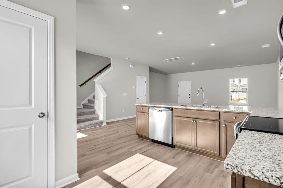 Furnished interior view inside a new home in Lakeview Commons, Goose Creek (Image 17).