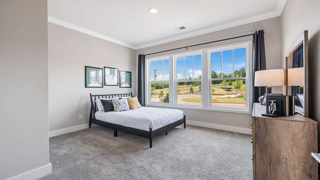 Furnished interior view inside a new home in Cottonwood Ridge, Piedmont (Image 8).