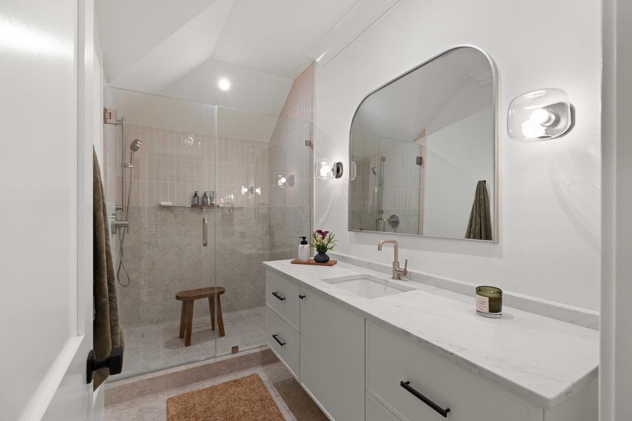 Furnished interior view inside a new home in , Mount Pleasant (Image 18).