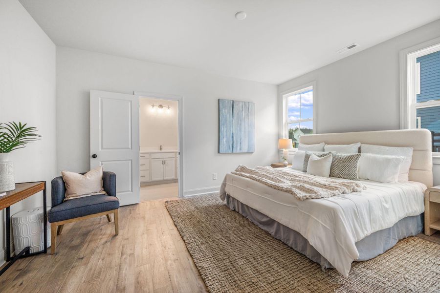 Furnished interior view inside a new home in , Summerville (Image 16).