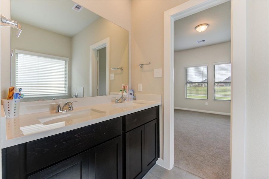 Furnished interior view inside a new home in Arabella on the Prairie, Richmond (Image 10).